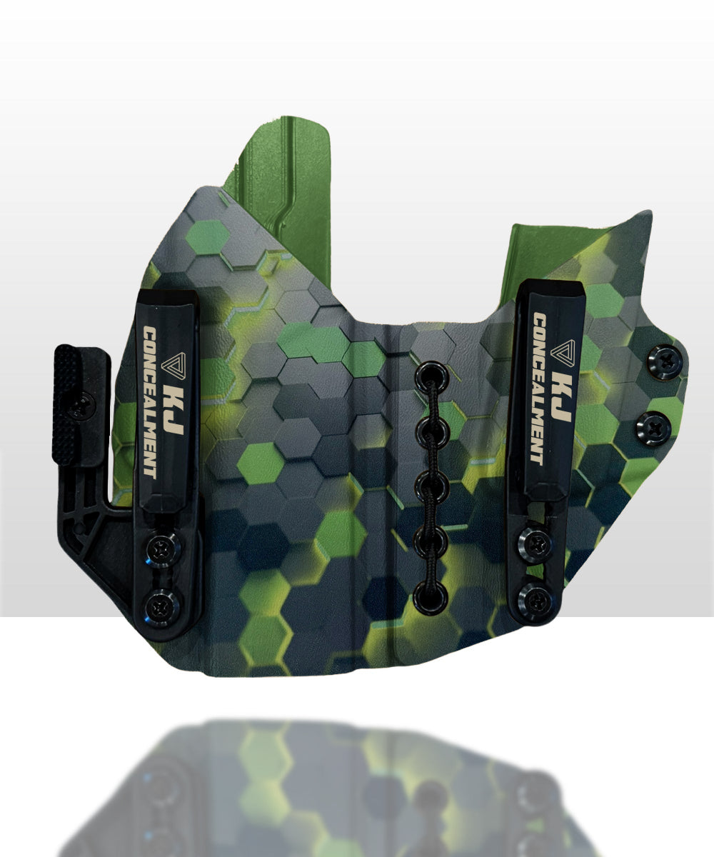 3D Hex Green