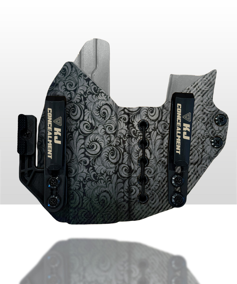 Carbon Fiber Paisley