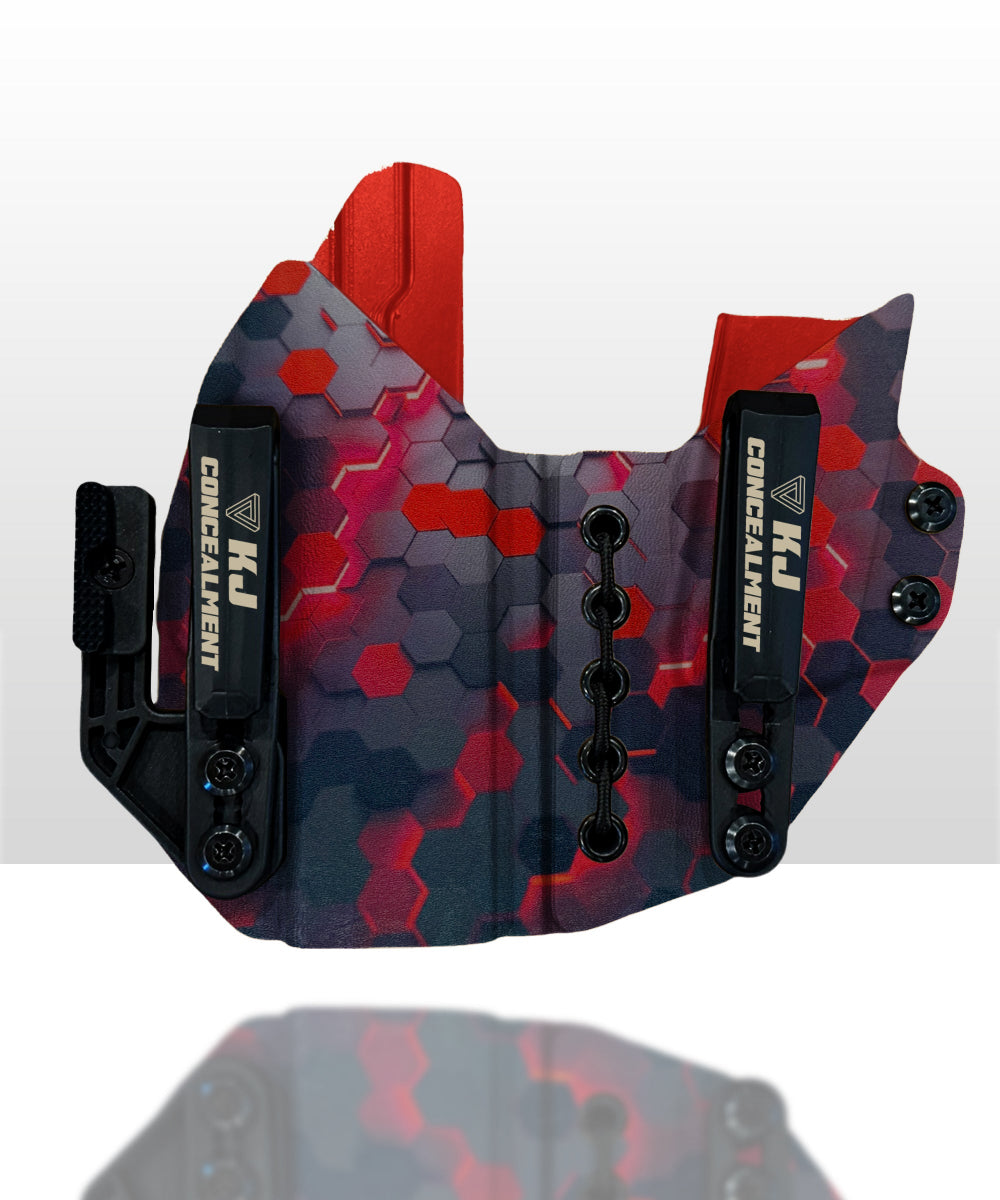 3D Hex Red