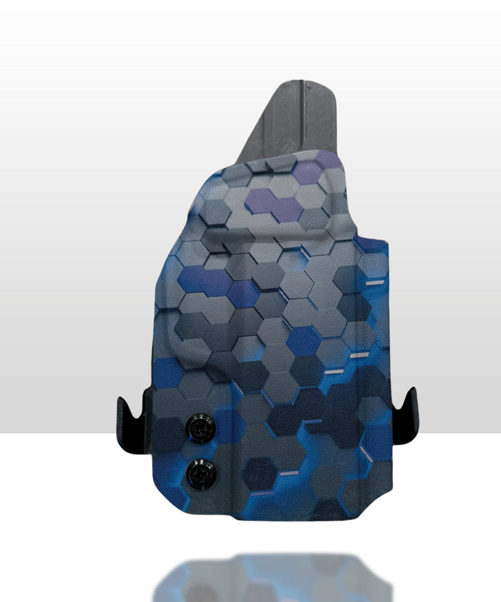 3D Hex Blue