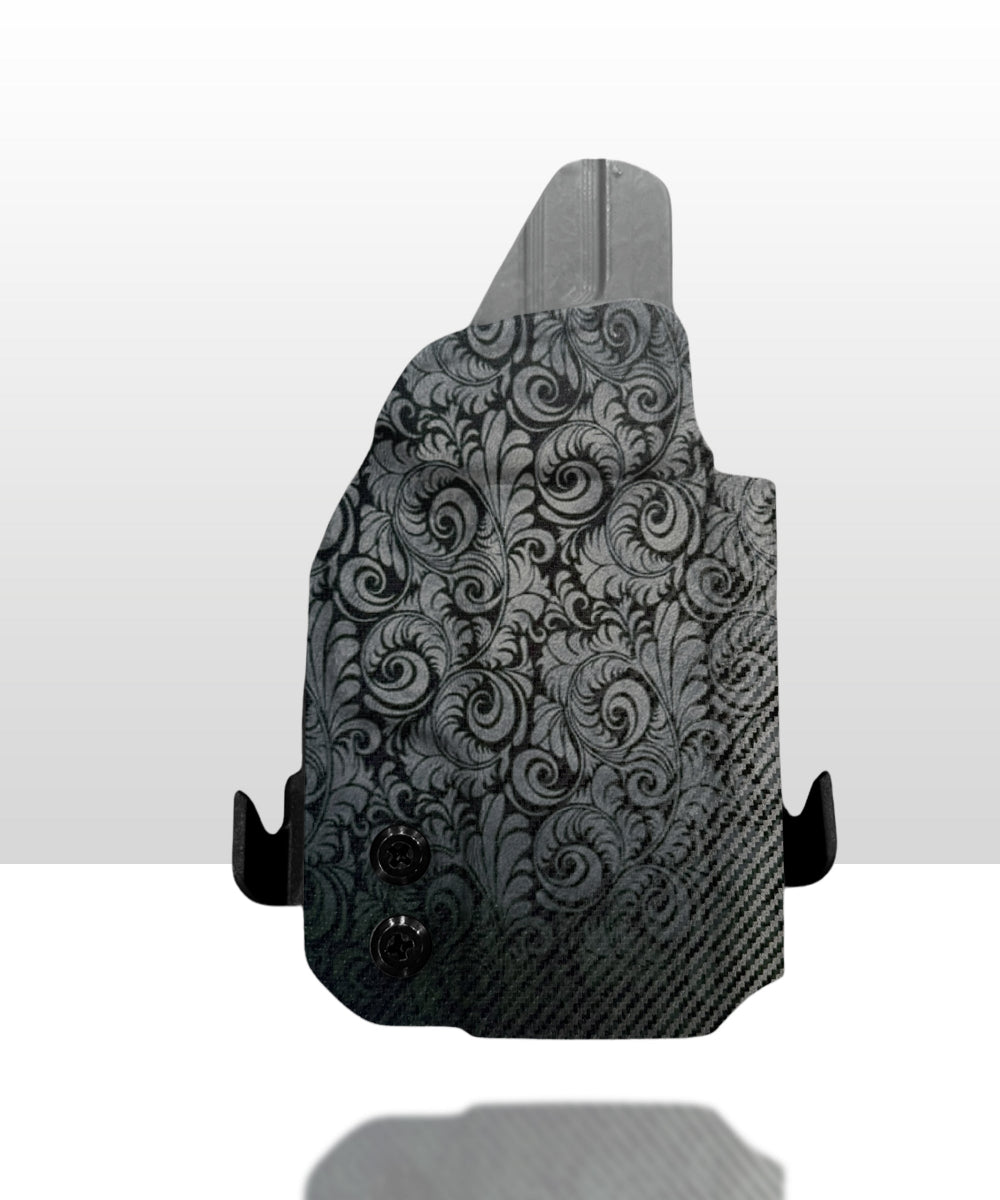 Carbon Fiber Paisley