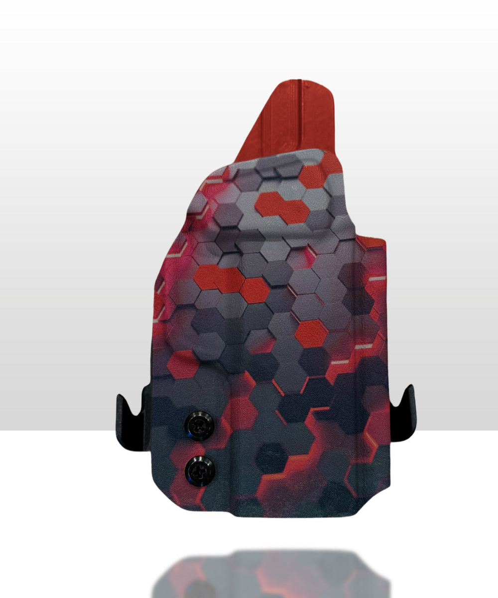 3D Hex Red