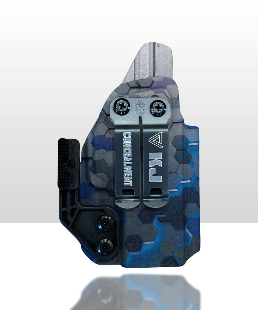 3D Hex Blue