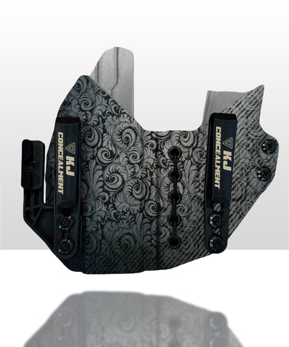 Carbon Fiber Paisley