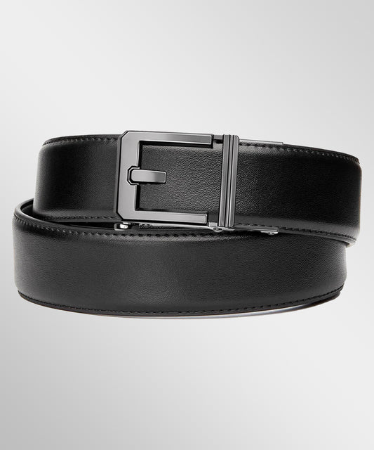 KORE Essentials 1.5" Black Leather X3 EDC Belt (24-44")