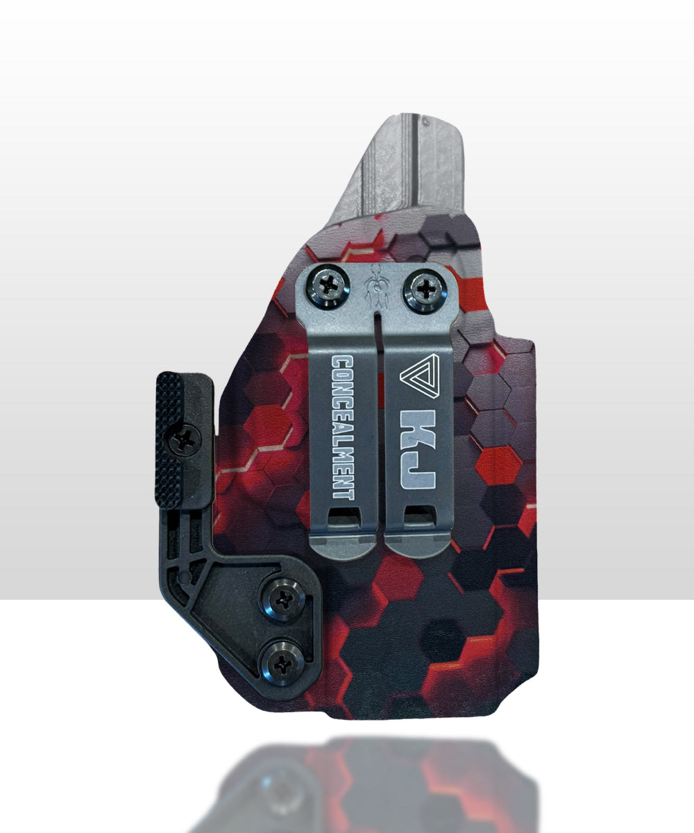 3D Hex Red